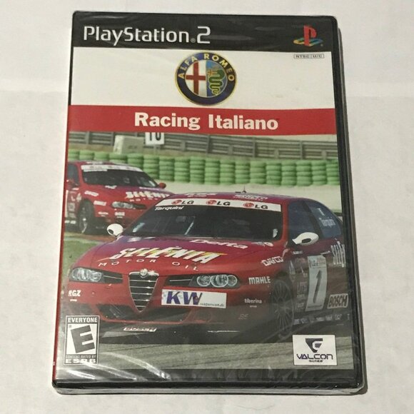 PS2 Alfa Romeo Racing Italiano (Factory Sealed) Playstation 2